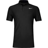 Nike Dri-FIT Tiger Woods Tech Pique Golf Shirts in Black