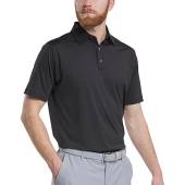 FootJoy Solid Lisle Golf Shirts in Black