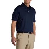 FootJoy Solid Lisle Golf Shirts in Navy