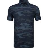 TravisMathew Beachside Stealth Golf Shirts in Blue nights camo