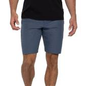 TravisMathew No Map Needed Golf Shorts - HOLIDAY SPECIAL in Heather dress blues with subtle print