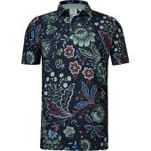 Puma x Liberty Paisley Golf Shirts in Navy blazer with floral print
