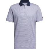 Adidas Ottoman Golf Shirts in Collegiate navy with white stripes