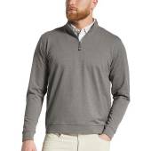 FootJoy Approach Quarter-Zip Golf Pullovers in Charcoal heather