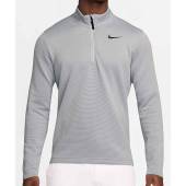 Nike Dri-FIT Victory Therma Flex Half-Zip Golf Pullovers in Wolf grey