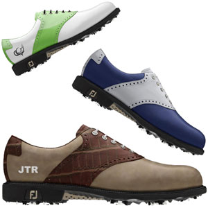 FootJoy ICON MyJoys - Traditional Saddle Custom Golf Shoes - GONE FOREVER