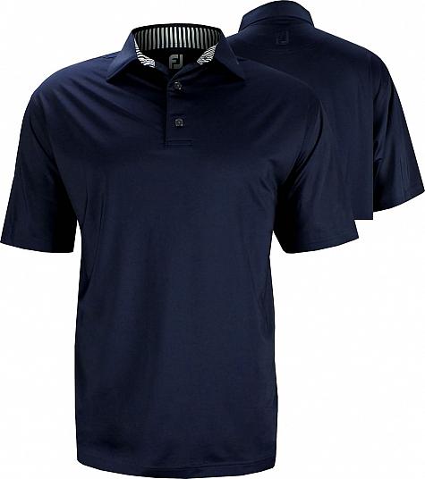navy golf shirt