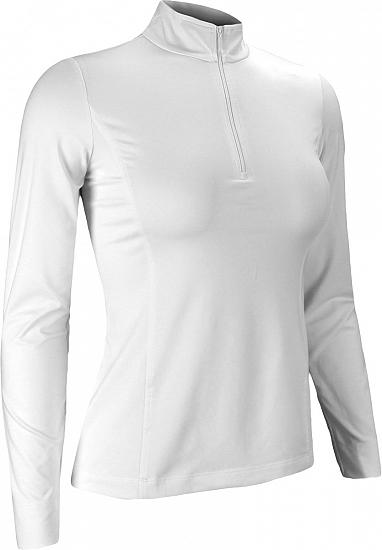 EP Pro Women's Tour-Tech Half-Zip Long Sleeve Golf Shirts - ON SALE
