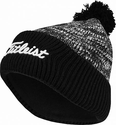 Titleist Pom Pom Winter Golf Hats - Red