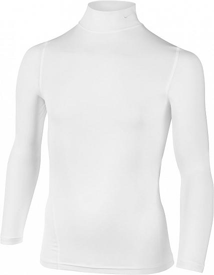 Nike Pro Combat Core Compression Long Sleeve Junior Golf Mocks - CLOSEOUTS