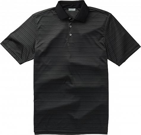 Ashworth Performance Interlock Shadow Stripe Golf Shirts - ON SALE!