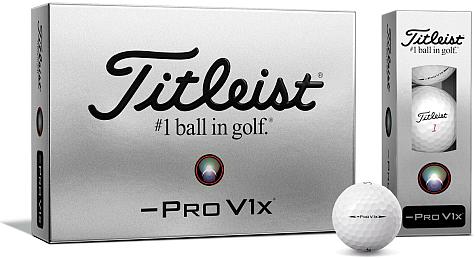 Titleist Pro V1X Left Dash Personalized Golf Balls - Buy 3, Get 1 Free