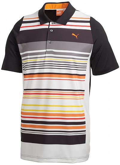 Puma Duo-Swing Stripe Golf Shirts - CLEARANCE