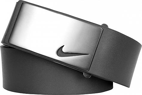 Nike Sleek Modern Plaque Hole Reinforcer Golf Belts - CLOSEOUTS
