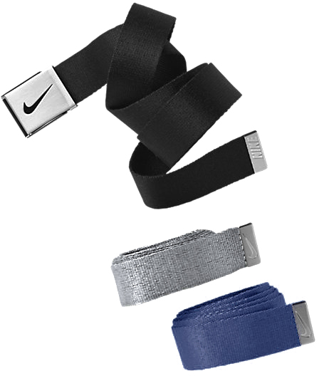 Nike Webbing Golf Belts - 3 Pack - CLOSEOUTS