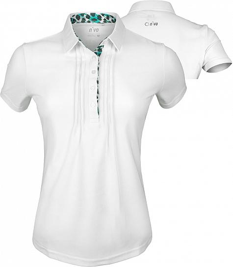 Nivo Women's CoolMax Fashion Placket Golf Shirts - CLEARANCE