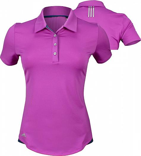 Adidas Women's Essentials 3-Stripes Golf Shirts - FINAL CLEARANCE
