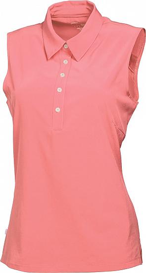 Puma Women's Solid Sleeveless Golf Shirts