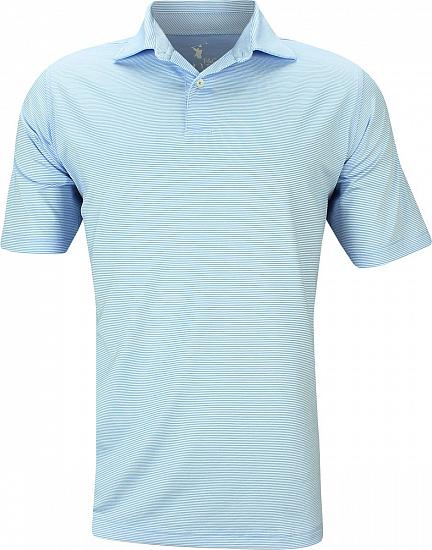Fairway & Greene Mini Stripe Tech Jersey Golf Shirts