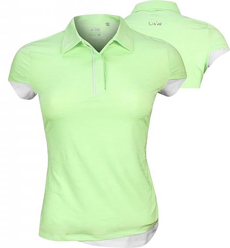Nivo Women's Layered Print Golf Shirts - CLEARANCE