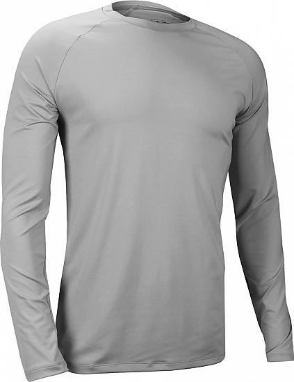 Adidas UV Solid Long Sleeve Base Layer Golf Shirts - CLOSEOUTS