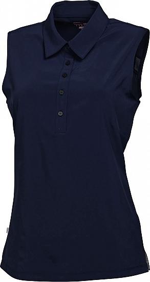 Puma Women's Solid Sleeveless Golf Shirts - CLEARANCE