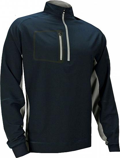 FootJoy Wind Shell Half-Zip Mid Layer Golf Jackets - FJ Tour Logo Available - ON SALE
