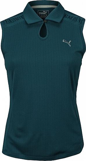 Puma Women's Key Sleeveless Golf Shirts - CLEARANCE