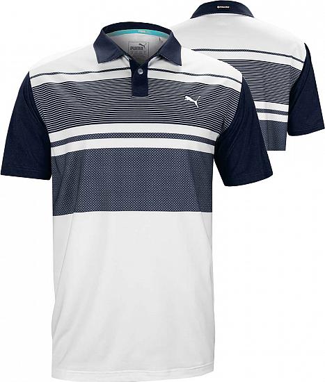 Puma DryCELL Patternblock Golf Shirts - ON SALE!