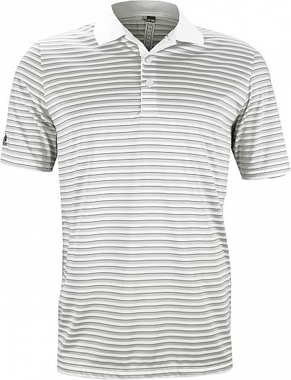Adidas Performance 3-Color Stripe Golf Shirts - ON SALE