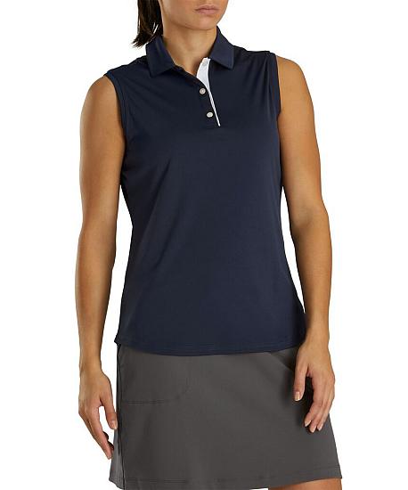 FootJoy Women's Performance Sleeveless Golf Shirts - FJ Tour Logo Available - Previous Season Style