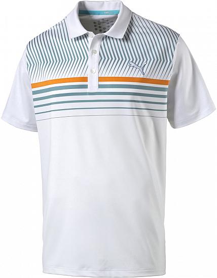 Puma DryCELL Surface Stripe Golf Shirts - ON SALE!