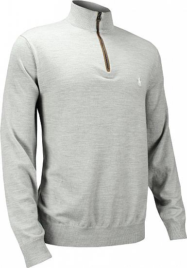 Polo Merino Long Sleeve Half-Zip Golf Pullovers