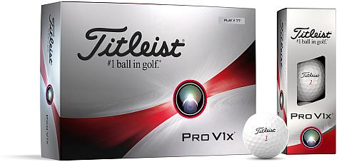 Titleist Pro V1X Custom Number Personalized Golf Balls - Buy 3, Get 1 Free