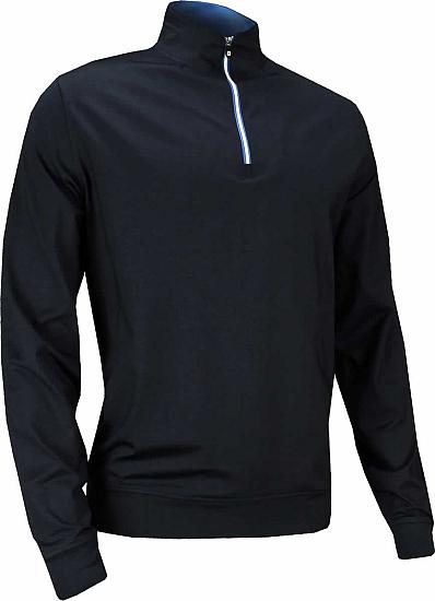FootJoy Performance Half-Zip Golf Pullovers with Gathered Waist - FJ Tour Logo Available