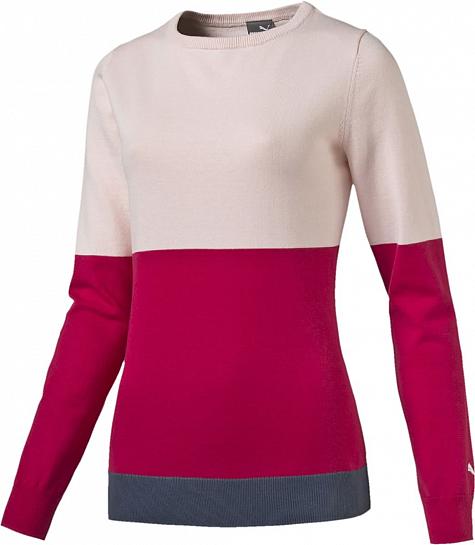 Puma Women's Colorblock Golf Sweaters - CLEARANCE