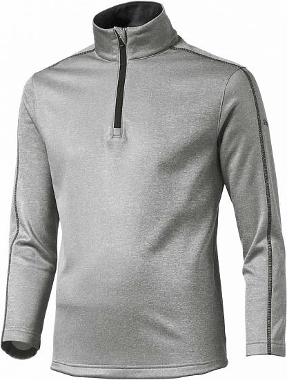 Puma WarmCELL Core Fleece Quarter-Zip Junior Golf Pullovers - ON SALE