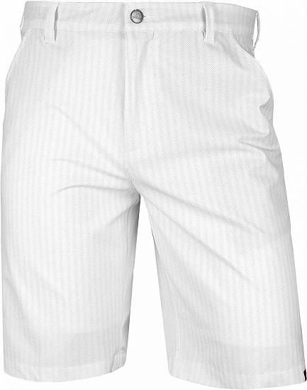 Adidas Ultimate Dot Herringbone Golf Shorts - ON SALE