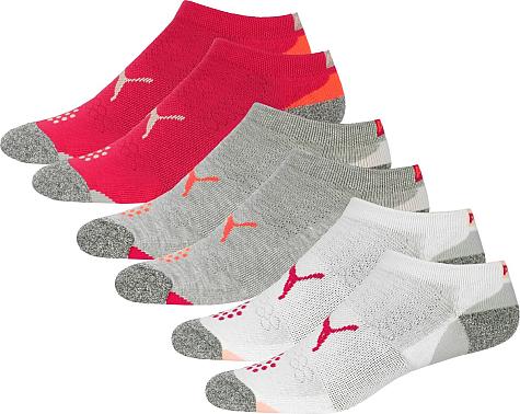 Puma Women's Pounce Low Cut Golf Socks - 3-Pair Packs - ON SALE