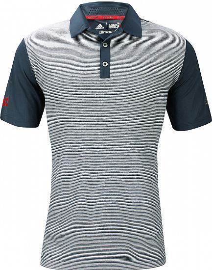 Adidas ClimaChill Heather Stripe Golf Shirts - 2016 Olympics - ON SALE!