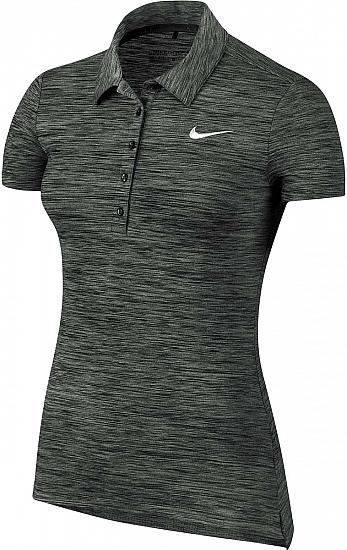 Nike Women's Dri-FIT Precision Heather Golf Shirts - CLOSEOUTS