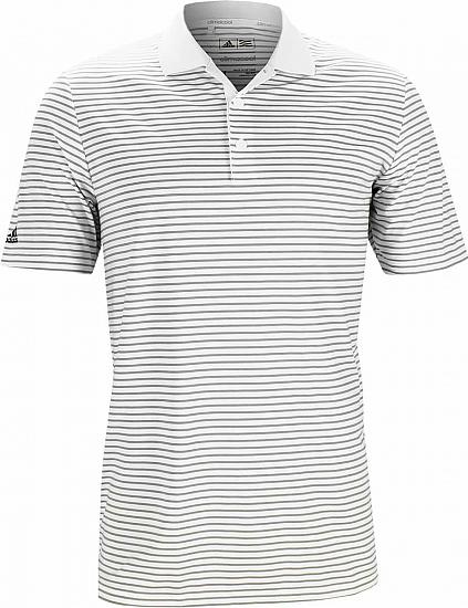 Adidas ClimaCool 2-Color Pencil Stripe Golf Shirts - ON SALE!