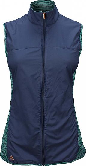 Adidas Women's Advance Rangewear Full-Zip Golf Vests - CLEARANCE
