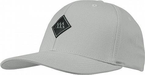 Matte Grey Diamond Fitted Golf Hats