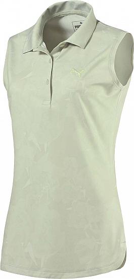 Puma Women's DryCELL Bloom Sleeveless Golf Shirts - ON SALE!