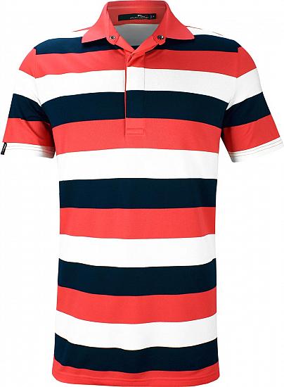 RLX Airflow Bold Stripe Golf Shirts