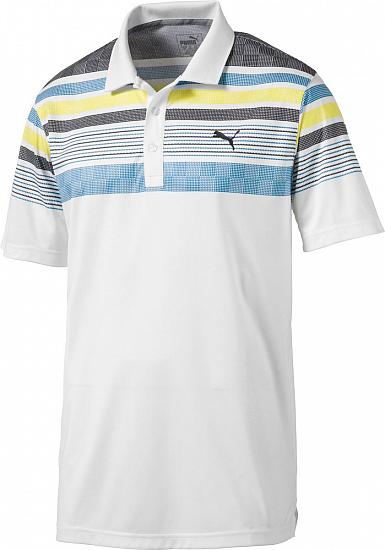 Puma DryCELL Jersey Stripe Golf Shirts - ON SALE!
