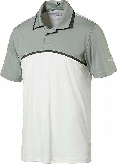 Puma DryCELL Tailored Colorblock Golf Shirts - ON SALE