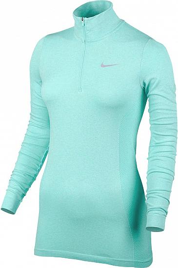 Nike Women's Dri-Fit Knit Half-Zip Golf Pullovers - CLOSEOUTS