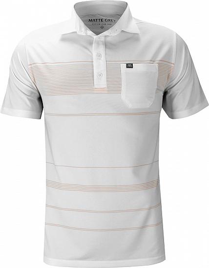 Matte Grey Scotty Golf Shirts - ON SALE